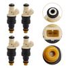 4PCS 0280150210 Fuel Injectors for BMW K100 Motorcycle Single Hole Disc EV1 14LB