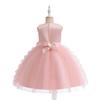 Kids Christmas Dresses For Girls Elegant Princess Wedding Dress Children Vintage Evening Party Dress Christmas Prom Formal Dresses