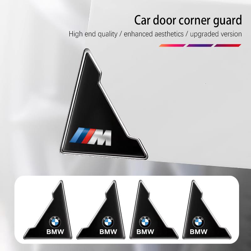 4PCS Car Door Anti-collision Corner Protectors Stickers For BMW E46 E90 E60 F30 F10 E39 E36 F20 G20 G30 E92 E87 E91 X5 E70 F11 VM4