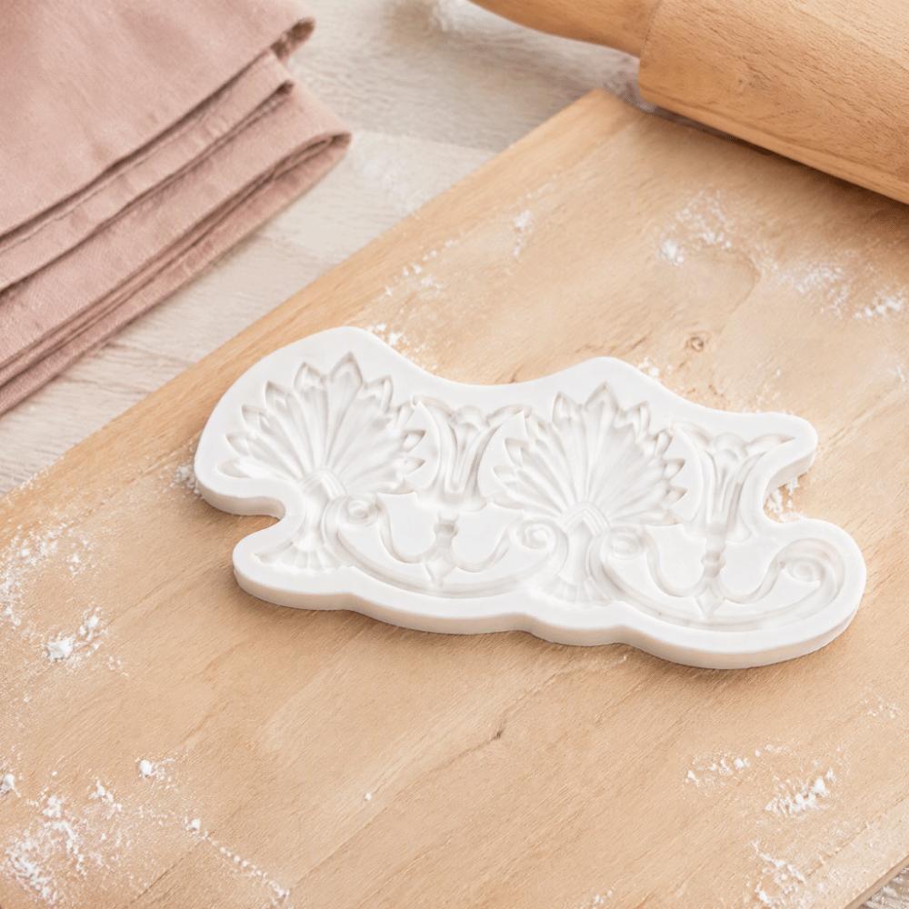 European Retro Style Cake Border Mold Chocolate Border Mold Fondant Chocolate