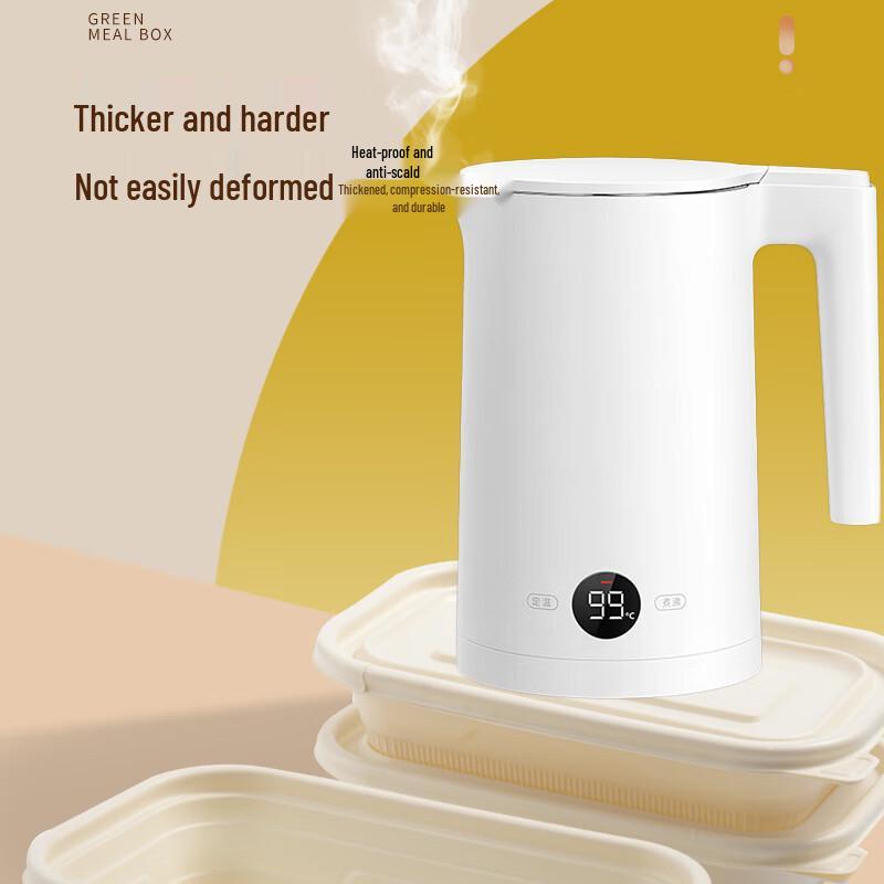 Xinyi 650ml Rectangular Biodegradable Corn Starch Food Containers