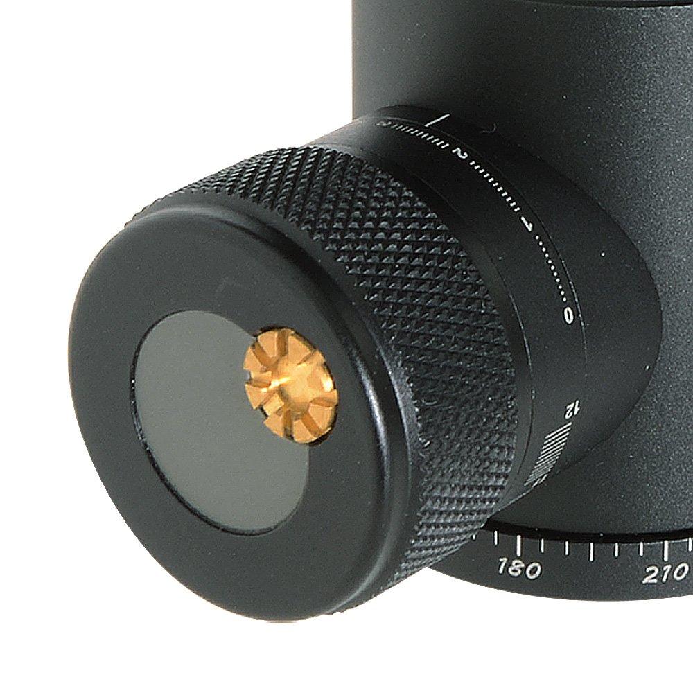 Velbon Compact Pan 34mm Base Frame Locking Torque Quick Release Part Number 271679 QHD-S4M Head, Diameter, System, Adjustment, Compatible, Aluminum,