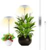 Adjustable Height LED Plant Grow Light 1/2/3/4 Head Ceiling Grow Ring Lamp  Succulent