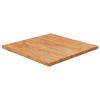 343030 vidaXL Square Table Top Light Brown60x60x2.5cm Treated Oak Wood