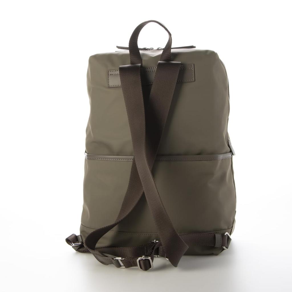 Backpack Nylon X Recycled Leather Combination Multi Backpack 2003404 [Isaac] GG(26)