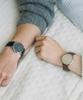 BERING И Часы Унисекс BERING Classic Скандинавские Кожаные Часы с Темно-Синим Циферблатом и Черным Идеально в качестве Подарка для Работы и Поступления [Официально