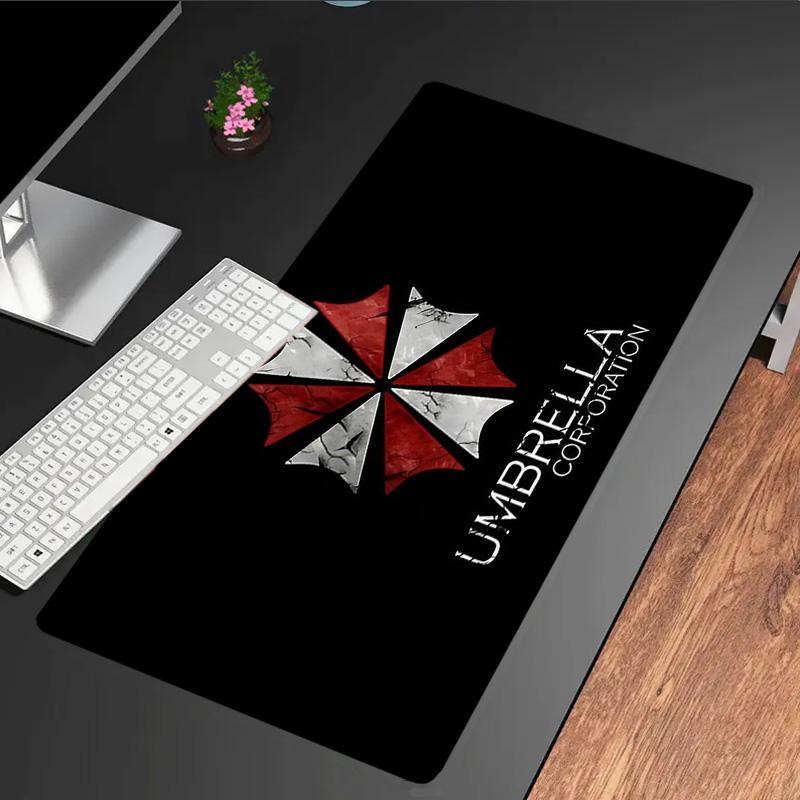 Resident Umbrella Mouse Pad, Rubber Base, Mouse Pad for Gamers and Office Use, Gaming Desk , Easy To Clean Mat Office Fan Gifts