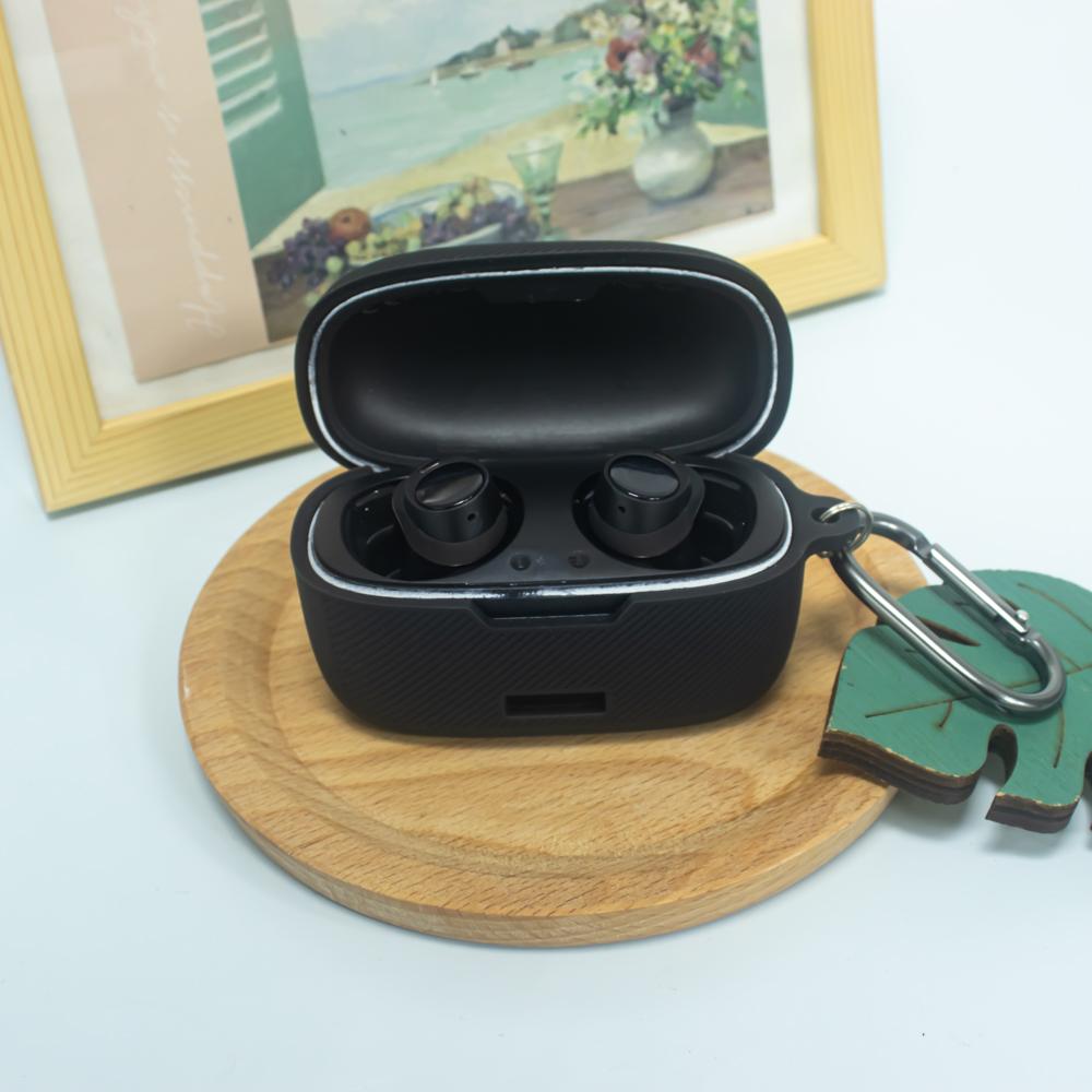 Dustproof Earphone Protective Cover Silicone Earphone Storage Case for Bowie MA10 Home/Travel