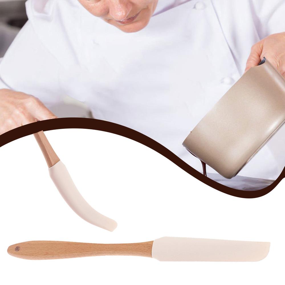 Non Stick Frosting Kitchen Icing Butter Baking Scraper Cake Smoother Cream Spatula Pastry Tool