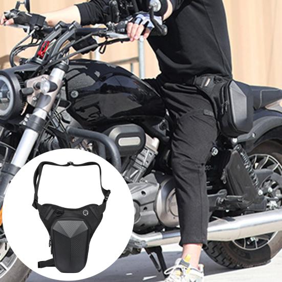 Сумка на ногу для мотоцикла Fanny Pack Водонепроницаемая защита на бедро Сумка Drop Leg Сумка для путешествий для мужчин и женщин на открытом воздухе