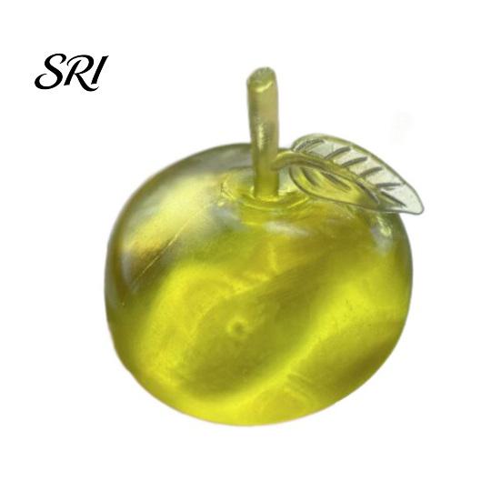 Sensory Stress Ball Clear Fruit Squeeze Toy Anxiety Relief Simulated Adults Relaxation Focus Aid Fidget Decompression Gadget Portable Reliever