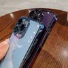 Роскошный прозрачный чехол для телефона с покрытием для IPhone 15 14 11 12 13 14 Pro Max Mini XS X 15 Plus, силиконовая мягкая пленка для объектива из ТПУ, защитная крышка