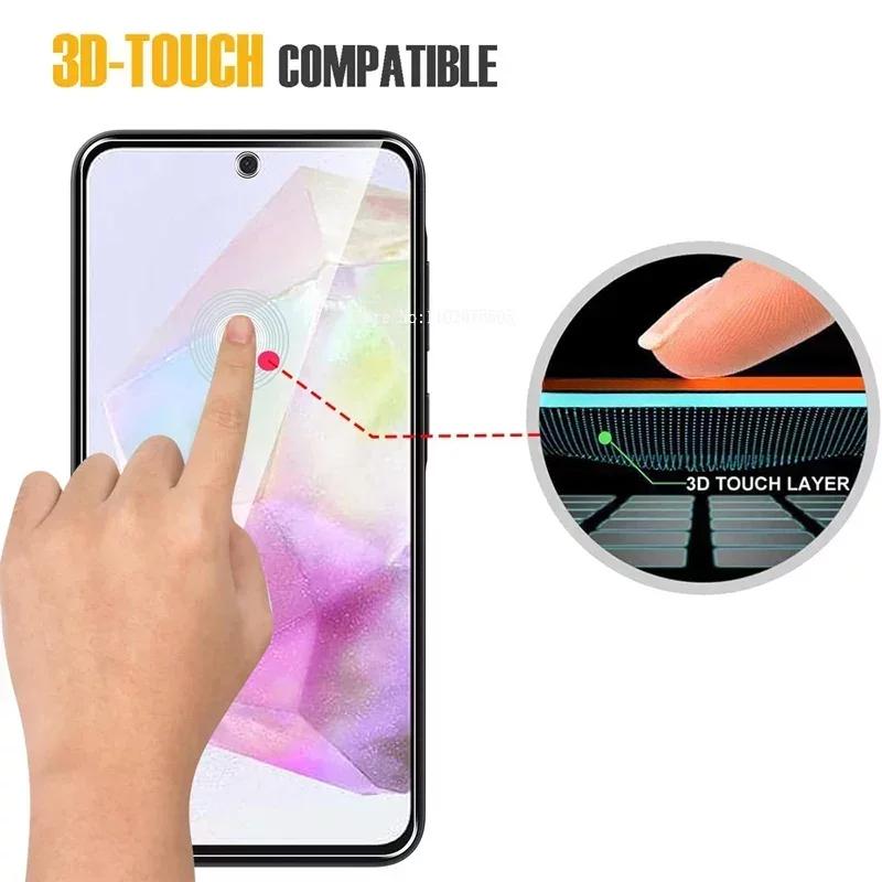 2 шт. Премиум закаленное стекло для Samsung Galaxy A55 A35 A25 A15 A05S 5G закаленное стекло пленка для Samsung C55 M55 M15 A54 A34 стекло