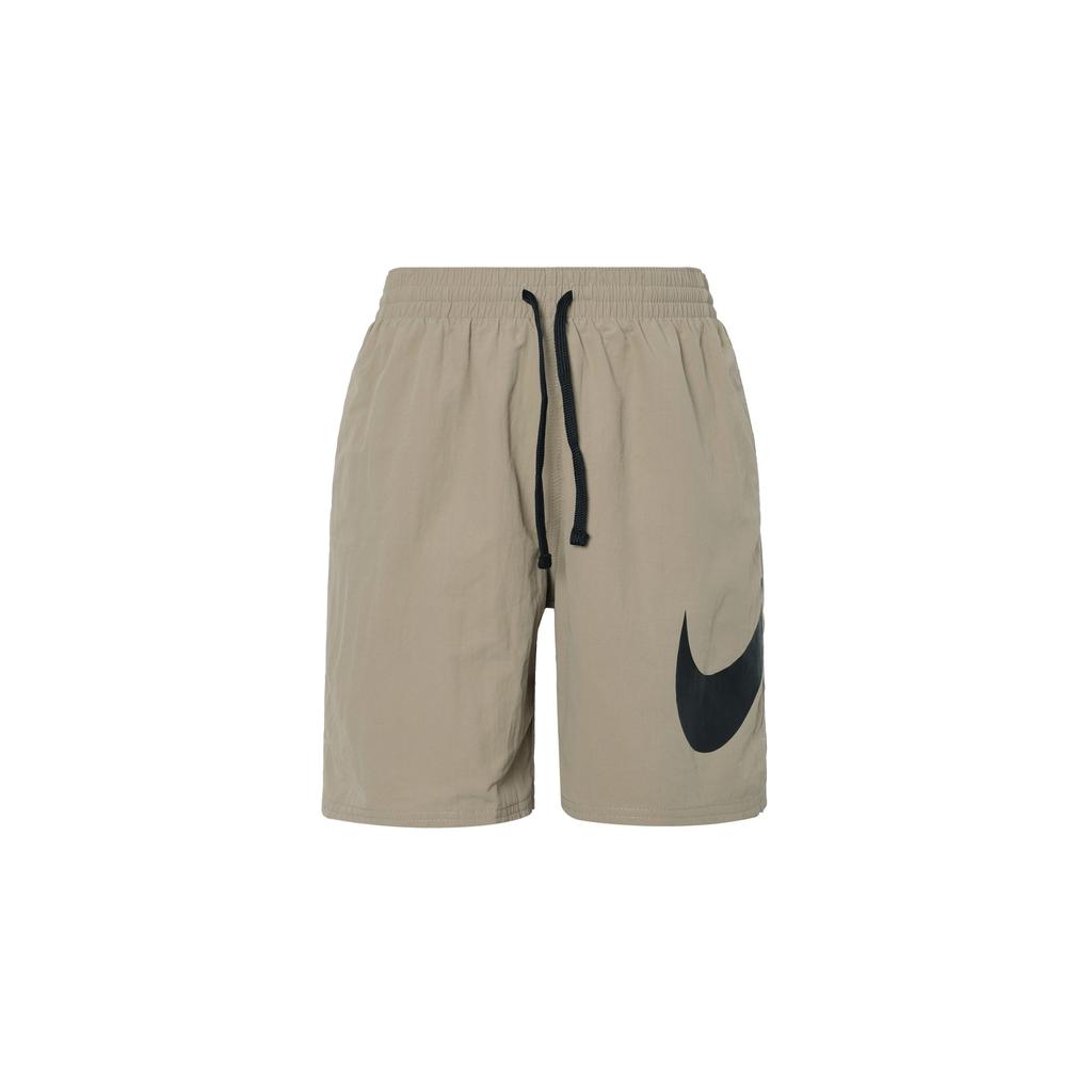 Nike Повседневные шорты для плавания с логотипом и шнурком, мужские купальные костюмы цвета хаки FZ6326-247