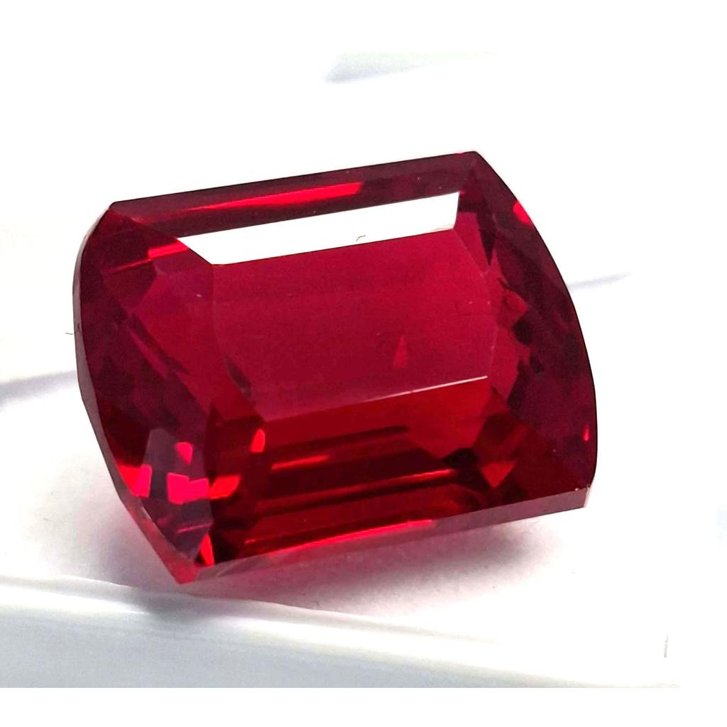 Cushion Cut Natural Red Ruby Mozambique 24-26 Ct Stunning Certified Gemstone