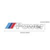 3D Metal Car M POWER Badge Emblem Deocration Sticker Auto Body Trunk Modification Decal For BMW  F13 F15 F16 F30 F34 F32 F31 E3