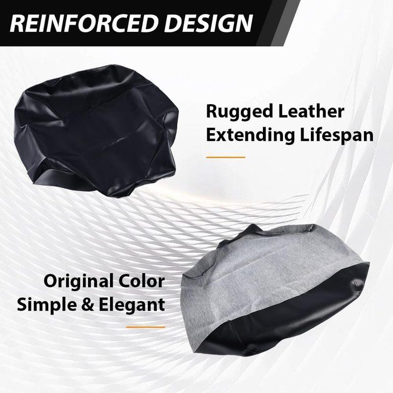 ATV sear Cover Black PVC Leather Seat Cover Fit For Honda 2000-2006 Rancher 350 SEAT COVER