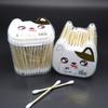 200 Pcs/box Double-headed Disposable Household Cotton Swabs Bathing Ear Picking Cosmetics Baby Cotton Swabs