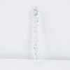 12 Pcs Clear Crystal-like Icicles Pendant Realistic Icicle Hanging Ornament Simulated Spiral Ice