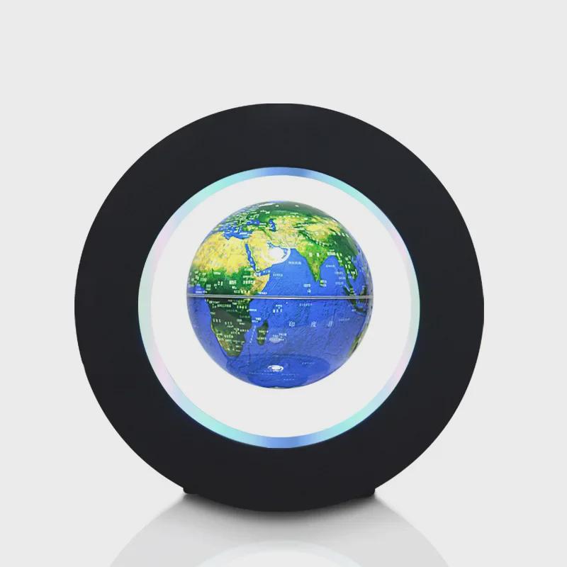 Светящийся русский магнитный левитационный глобус - креативный подарок и сувенир на выпускной