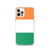 Coque - PIXELFORMA - iPhone 12 Pro - Drapeau De l'Irlande - Protection Complète - Souple