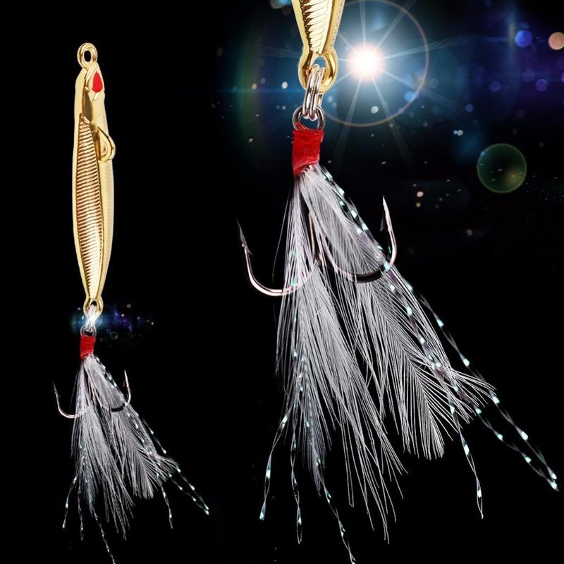 Ложка, рыболовная приманка, 5 шт./лот, металлическая Золотая/Серебряная жесткая приманка с блестками, шумовая блестка, жесткая рыболовная приманка