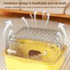 Large Space Small Animal Carrying Cage Sturdy Pet House Fashion Hamster Cage