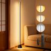 [New for 2025] SHANHE Floor Lamp, Indirect Lighting, Stand, Stylish, 24W, Dimmable, Color Temperature Adjustable, Remote Control, 2700K4500K6500K,
