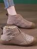 Женские зимние сапоги Plus Velvet Anti-Slip Snow Boots 2025 года — теплая и повседневная обувь из хлопка