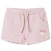 Children's Shorts with Light Pink Mixed Drawstring 92/104/116/128/140