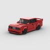 Технический Скоростной Автомобиль MOC Городской Гоночный Автомобиль Ралли Строительные Блоки Набор Кирпичей Ретро Украшение DIY Игрушки Для Детей Взрослых Подарки на День Рождения