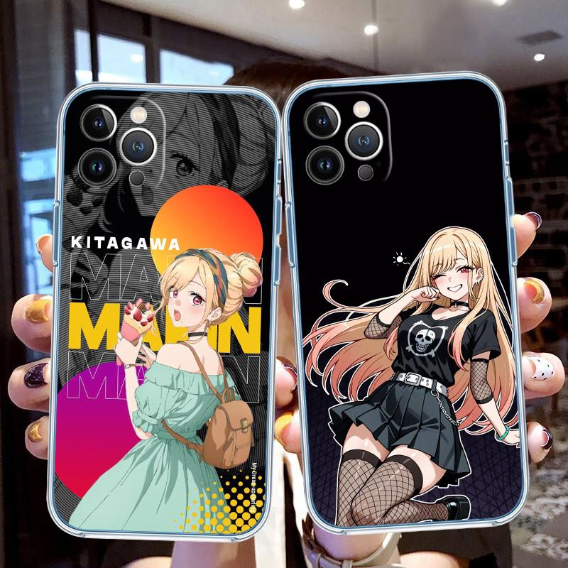 LO60 Кейс для телефона Marin Kitagawa Soft Shell Прозрачный для Samsung Galaxy A04 A04S A14 A23 A34 A54 M23 M33 M52 M53