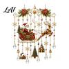 Light Catching Ornaments for Fireplace Christmas Wind Chime Acrylic Sun Catcher Outdoor Garden Patio Elegant Decorations Festivals Decor Hanging