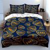 Blue CABJ Shield Bedding Set Bedding Duvet Cover Set Duvet Cover Pillowcases  (1 * Duvet Cover 2 * Pillowcases, without duvet insert)