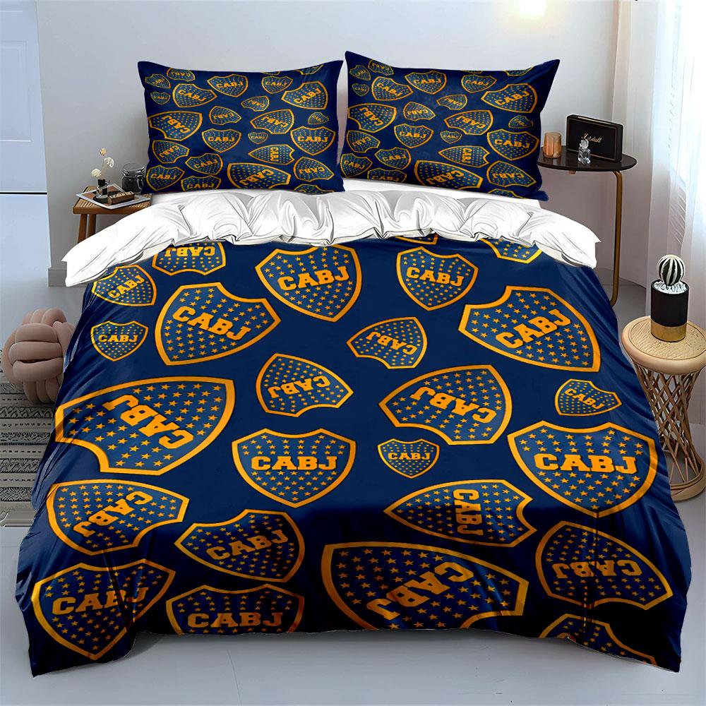 Blue CABJ Shield Bedding Set Bedding Duvet Cover Set Duvet Cover Pillowcases (1 * Duvet Cover 2 * Pillowcases, without duvet insert)