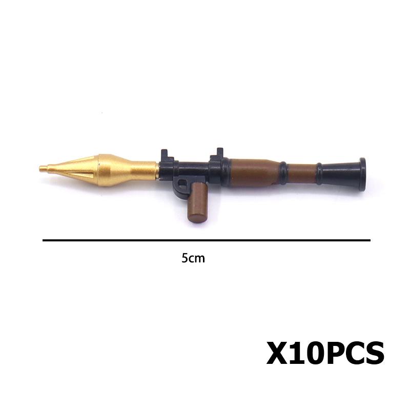 MOC Военная Техника WW2 Строительный Блок Набор Солдат Оружие Пуля РПГ Ракета Waffen Коробка Мотоцикл Барьер Забор Нефтяная Бочка Кирпичный Игрушка