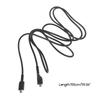 Replacement Headphone USB Cable Sound Card Audio Cable Extension Music Cord for Arctis 3 5 7 Gaming Headphone Headset