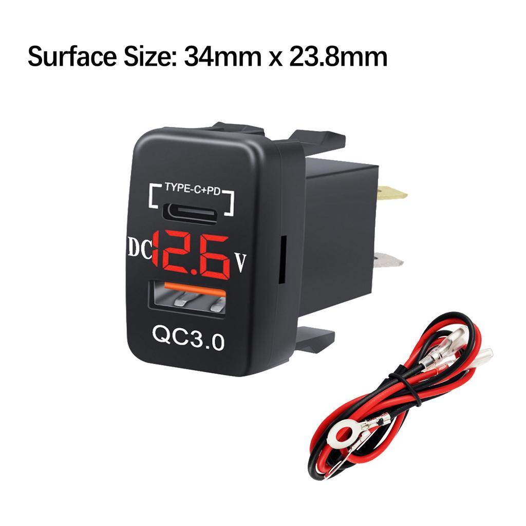 12V LED Push Button Switch Connector for Toyota Hilux Land Cruiser Prado 150 200 Series 4Runner RAV4 Hiace Tundra Corolla FJ Fog