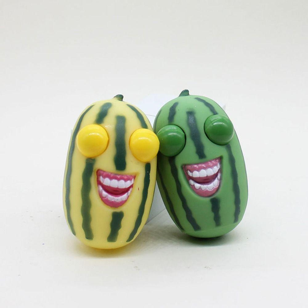 Slow Rebound Watermelon Pinch Toy Explosive Eye Watermelon Press Toy Pop Up Press Toys Boys Girls