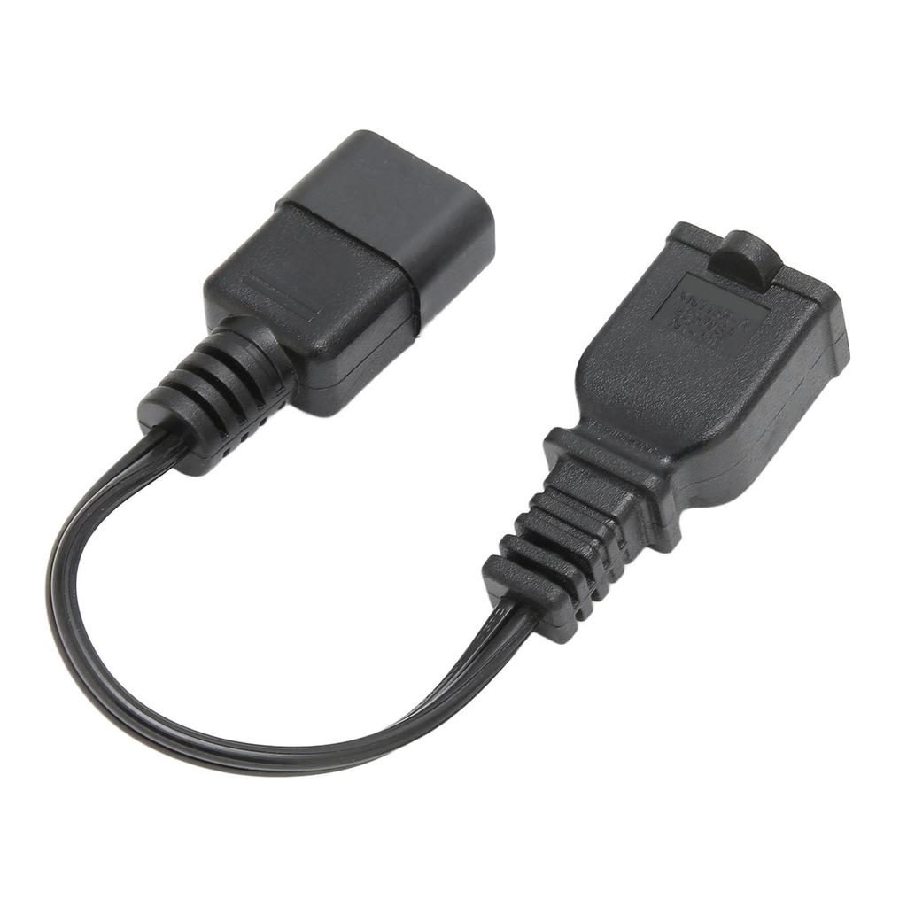 IEC320 C14 To 1 15R Cord Male To Female Waterproof Power Adapter Cable for Desk Lamp Digital Camera