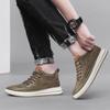 High Quality Men Casual Shoes 6CM Man Board Shoes Hidden Heel Outdoor Lace Up Man Sport Shoe Comfortable Breathable Casual Shoes
