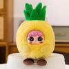 Трансграничная плюшевая игрушка-сюрприз: Лицо Ананаса и Кукла Медведь - Мягкая Игрушка Подарок для Детей
