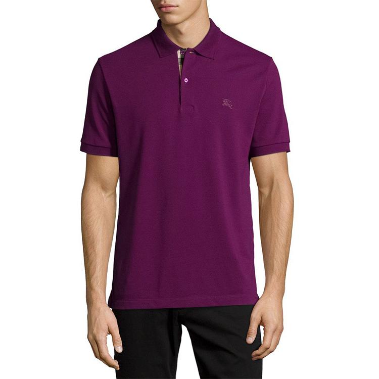 Burberry SS21 Polo Shirt Men's Purple 39821501