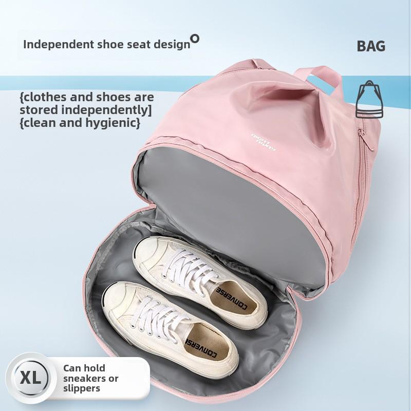 Waterproof Fitness Bag with Wet/Dry Separation, Unisex Swimming & Beach Backpack, Portable Sports Equipment Small Bag.