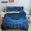 3D Duvet Cover Set Psychedelic Digital Printing Twin Bedding Set Microfiber Quilt Cover Single Queen King Size Comforter Cover