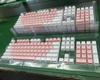 Two-Color ABS Keycaps: Universal 104/87-Key, Translucent for Mechanical Keyboards
