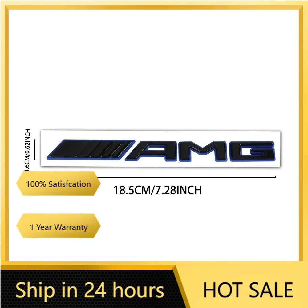 hrmfq5 Car Sticker For Mercedes Benz 1pc 3D ABS Car Rear Trunk Badge Decal Letters Sticker For Mercedes Benz AMG A B C E G CLA C63 C63S