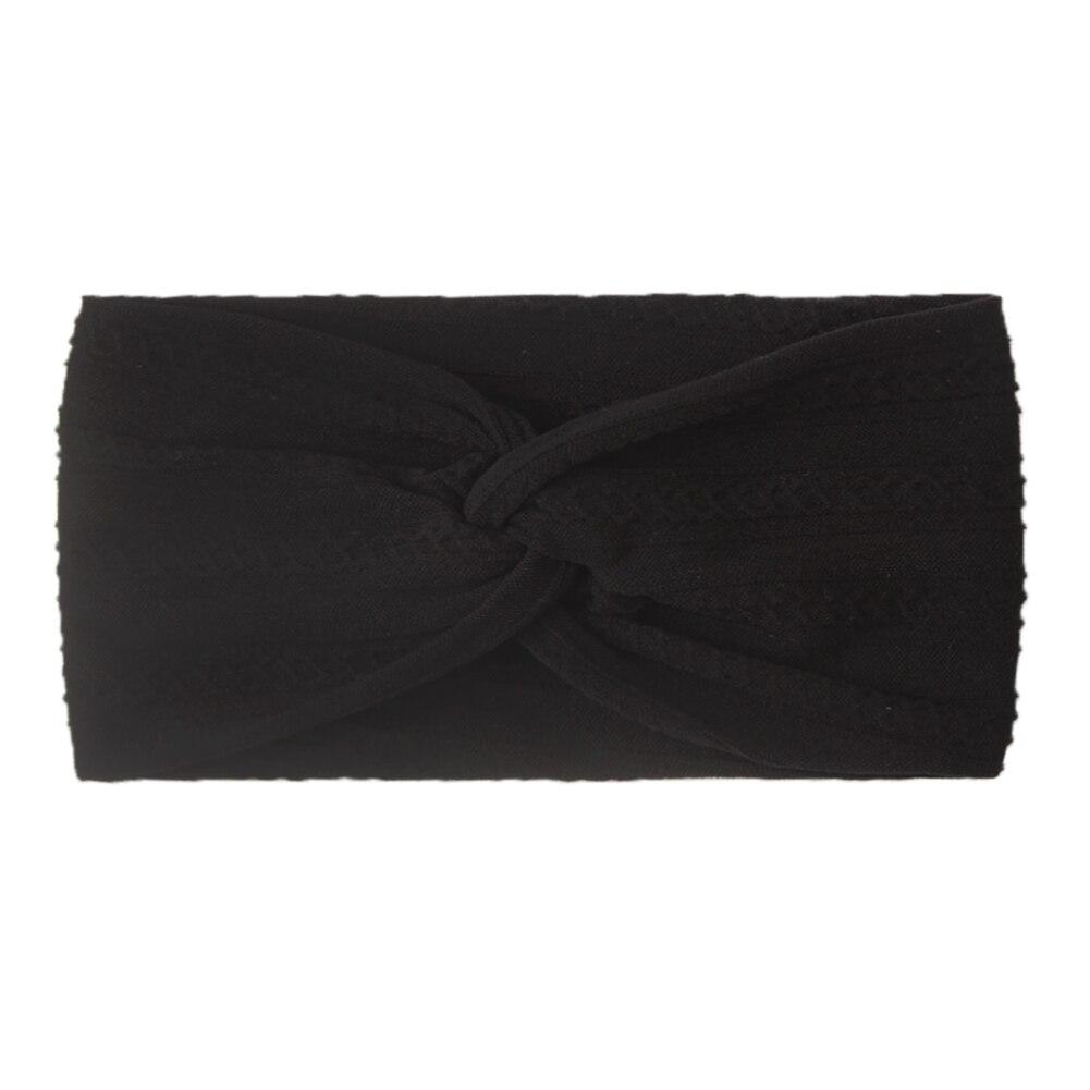 Повязка на голову с бантом для маленьких девочек, аксессуары для волос, эластичная повязка на голову с бантиком и заячьими ушками для малышей, повязка на голову с узлом, обертывания на голову