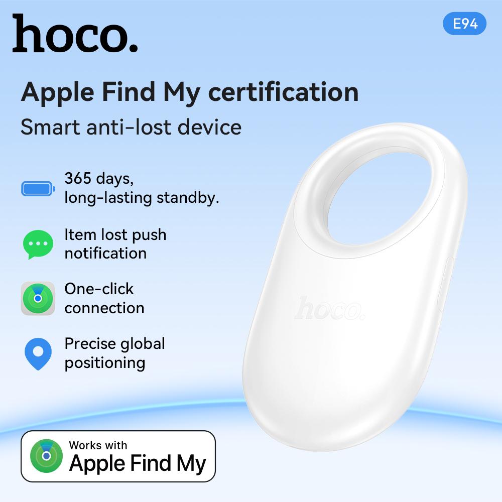 HOCO E94 Для Apple Find My Мини Bluetooth GPS-трекер Устройство напоминания об утере Искатель ключей Питомец Ребенок Сумка Кошелек Автомобильный Локатор Метка