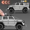Масштаб 1/24, мини-автоматическое моделирование BENZ Adenture G550 SUV 4x4, литой игрушечный транспорт со звуком и светом, подарок для мальчиков
